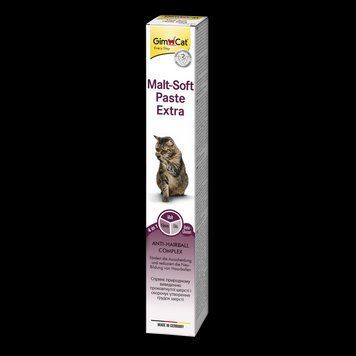 Паста GimCat Every Day Malt-Soft Paste Extra для котів для виведення шерсті зі шлунку 100 г G-407531/417936 фото