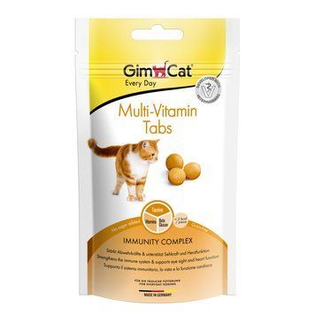 Вітаміни GimCat Every Day Multivitamin для котів для підвищення імунітету 40 г G-421681/418704 фото