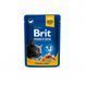 Корм вологий Brit Premium Salmon and Trout pouch для котів з лососем і фореллю 100 г 100271 /505999 фото 1