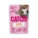 Корм вологий Catch! для дороcлих котів з куркою та овочами в соусі 85 г Catch_21977 фото 1