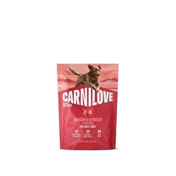 Корм сухий Carnilove Active Venison & Reindeer & Wild Boar Active Adults для активних cобак оленина і дикий кабан 1,5 кг 173685 фото