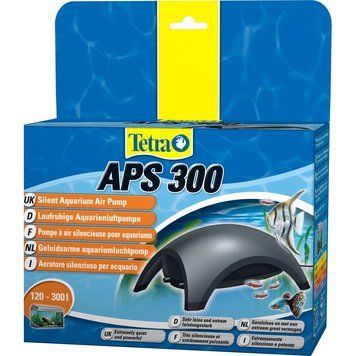 Компресор Tetra для акваріума APS 300 з двома виходами 120/300 л 143180 фото