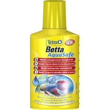 Кондиціонер Tetra Betta Aqua Safe для підготовки водопровідної води в придатну для півників 100 мл на 100 л 193031 фото