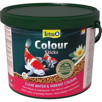 Корм Tetra Pond Colour Sticks для всіх ставкових риб для яскравості забарвлення палички 10 л/ 1,9 кг 187528СПЕЦЦЕНА фото