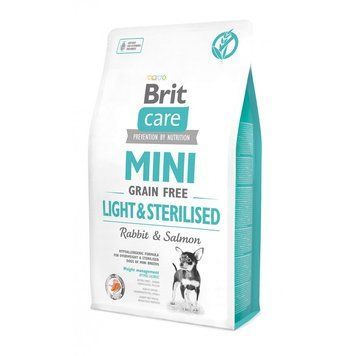 Корм сухий Brit Care Grain Free Mini Light and Sterilised для дорослих собак дрібних порід з зайвою вагою чи стерилізованих 170785/1067 фото