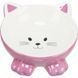 Миска Trixie для котів Котик керамічна 150 мл d-14 см 24807 фото 1