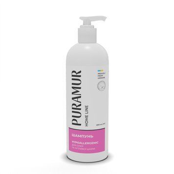 Шампунь PURAMUR Hypoallergenic для сухої та чутливої шкіри 200 мл PR243702 фото