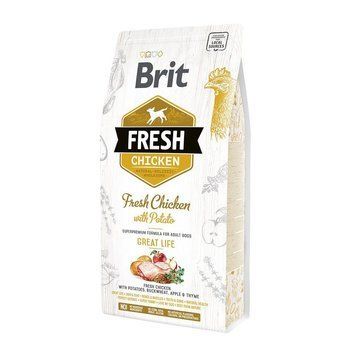 Корм сухий Brit Fresh Chicken/Potato Adult для дорослих собак всіх порід з куркою та картоплею 2,5 кг 170990/0748 фото