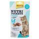 Вітамінні ласощі GimCat Nutri Pockets Dental для котів для зубів 60 г G-418285/419336/419244 фото 1