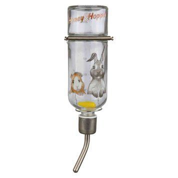 Поїлка Trixie Honey and Hopper для гризунів автоматична скляна 250 мл 60446 Trixie фото