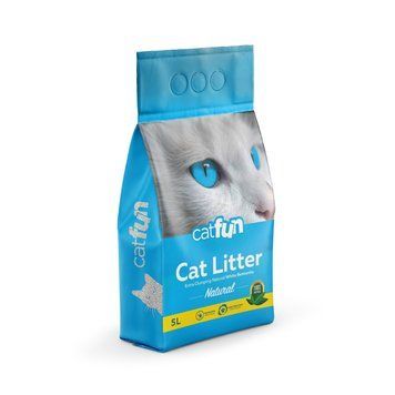 Наповнювач Catfun для котячих туалетів бентонітовий натуральний 5 л 23.5KDK.00239 фото