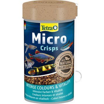 Корм сухий Tetra Micro Crisps для тропічних акваріумних рибок в чіпсах 100мл 277557 фото