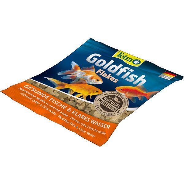 Корм сухий Tetra Goldfish Flakes для золотих рибок в пластівцях 12 г 766389 фото