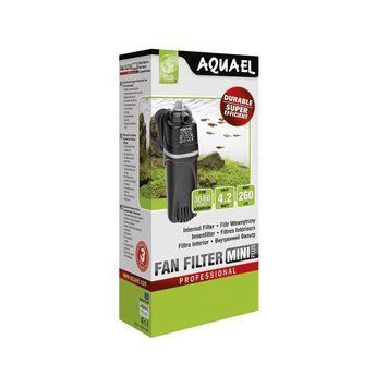 Фільтр Aquael для акваріума внутрішній Fan Mini Plus 260 л/год на 30-60 л 101786 /3068 фото