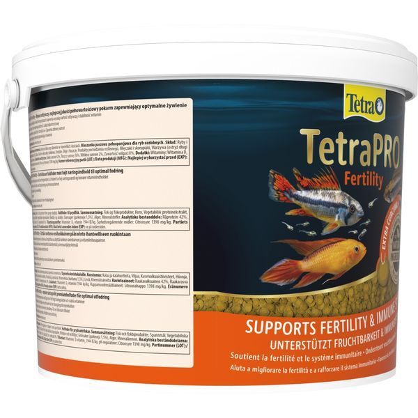 Корм Tetra для риб TetraPRO Fertility для імунітету та репродуктивної функції 10л 329744 фото